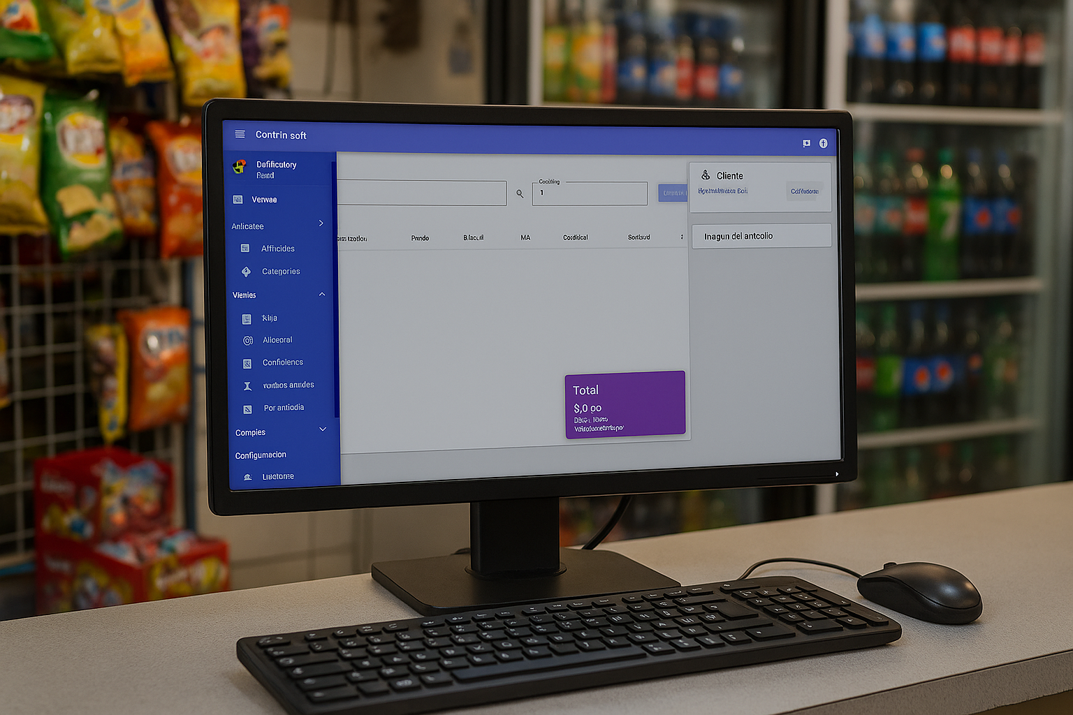 Boutique manejando ventas con sistema POS CajaPro y gestión multivendedor